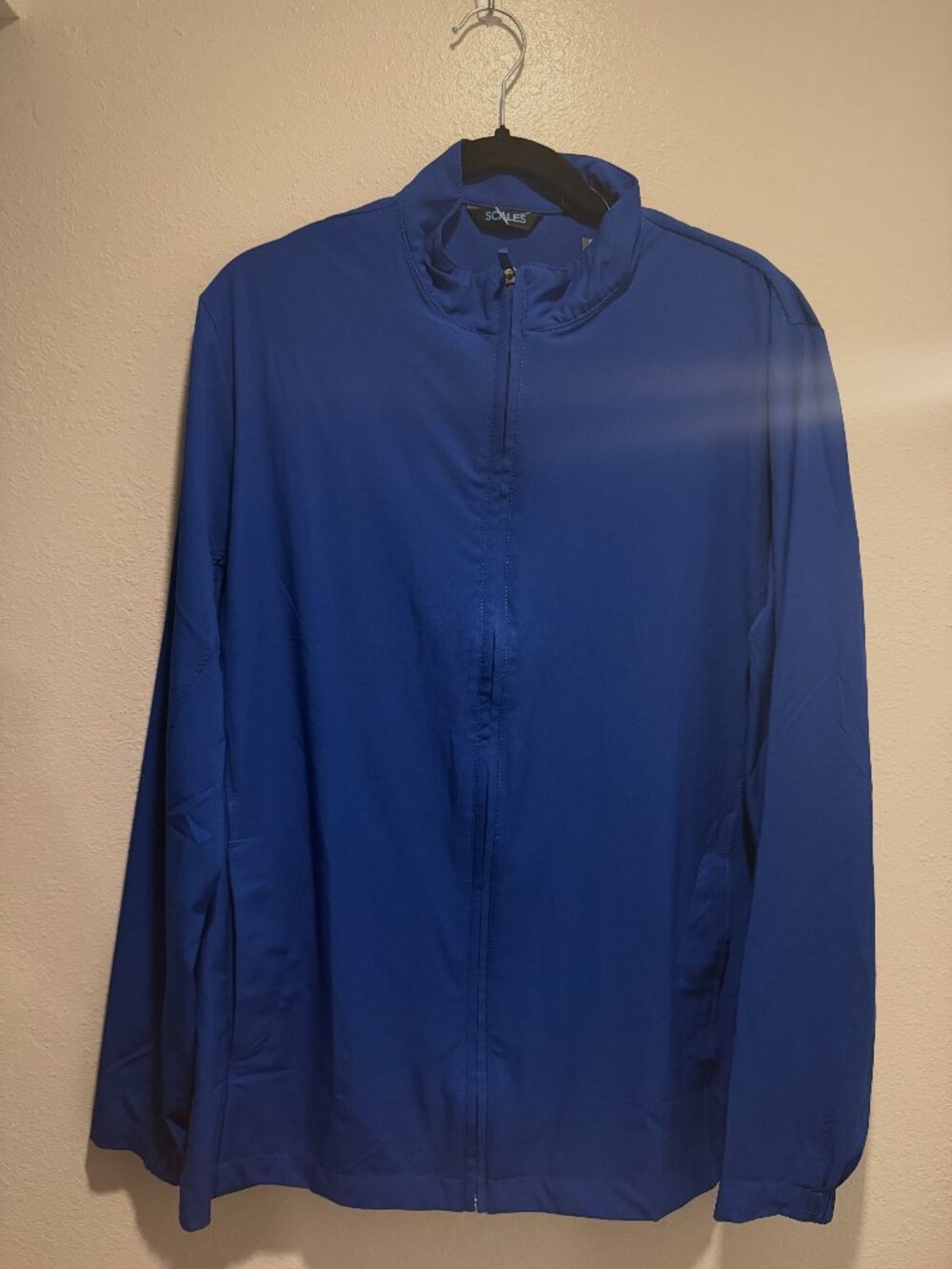 Scales Gear Royal Blue Full Zip Performance Fishing Jacket (NWT)